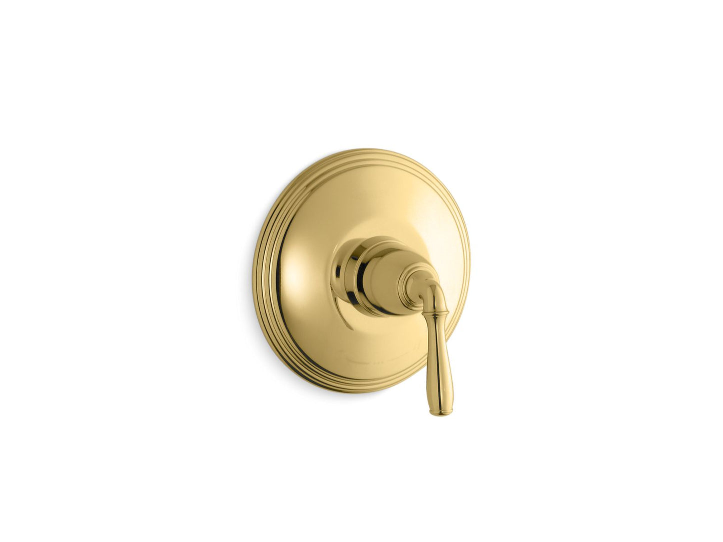 KOHLER K-T10357-4-PB Devonshire Mastershower Temperature Control Valve Trim In Vibrant Polished Brass