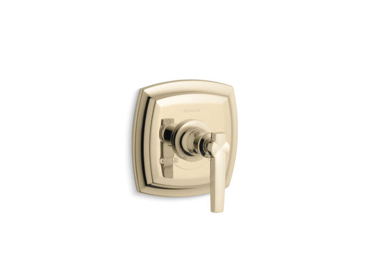 KOHLER K-T16239-4-AF Margaux Mastershower Temperature Control Valve Trim In Vibrant French Gold