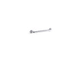 KOHLER K-10541-S Traditional 18" Grab Bar - Polished Stainless