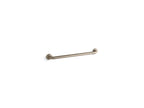 KOHLER K-10542-BV Traditional 24" Grab Bar - Vibrant Brushed Bronze