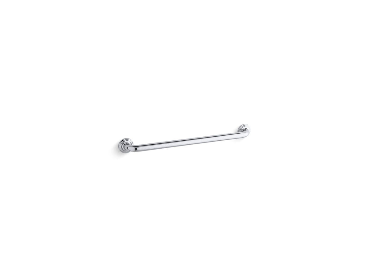 KOHLER K-10542-S Traditional 24" Grab Bar - Polished Stainless