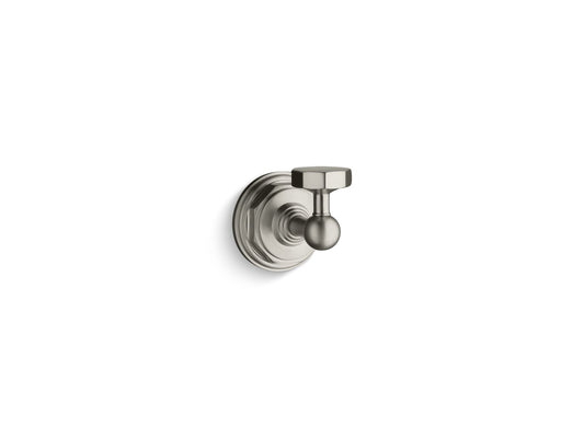 KOHLER K-13113-BN Pinstripe Robe Hook In Vibrant Brushed Nickel