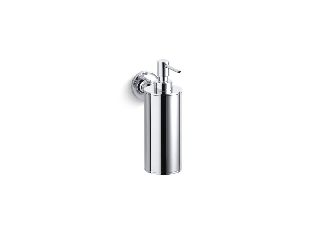 KOHLER K-14380-BV Purist Wall-Mount Soap/Lotion Dispenser - Vibrant Brushed Bronze