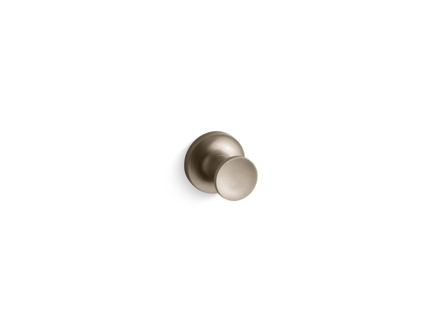 KOHLER K-14443-BV Purist Robe Hook In Vibrant Brushed Bronze