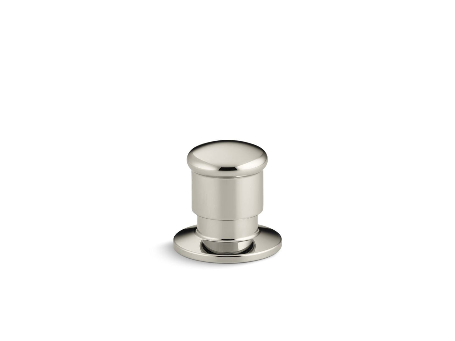 KOHLER K-9530-SN Deck-Mount Two-Way Diverter Valve In Vibrant Polished Nickel