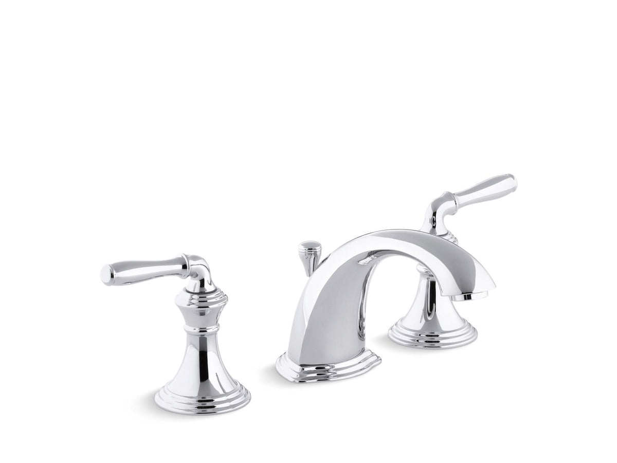 KOHLER K-394-4-BN Devonshire Widespread Bathroom Sink Faucet, 1.2 Gpm - Vibrant Brushed Nickel