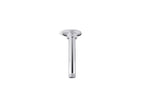 KOHLER K-7394-SN 6" Ceiling-Mount Single-Function Rainhead Arm And Flange - Vibrant Polished Nickel