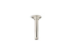 KOHLER K-7394-SN 6" Ceiling-Mount Single-Function Rainhead Arm And Flange - Vibrant Polished Nickel