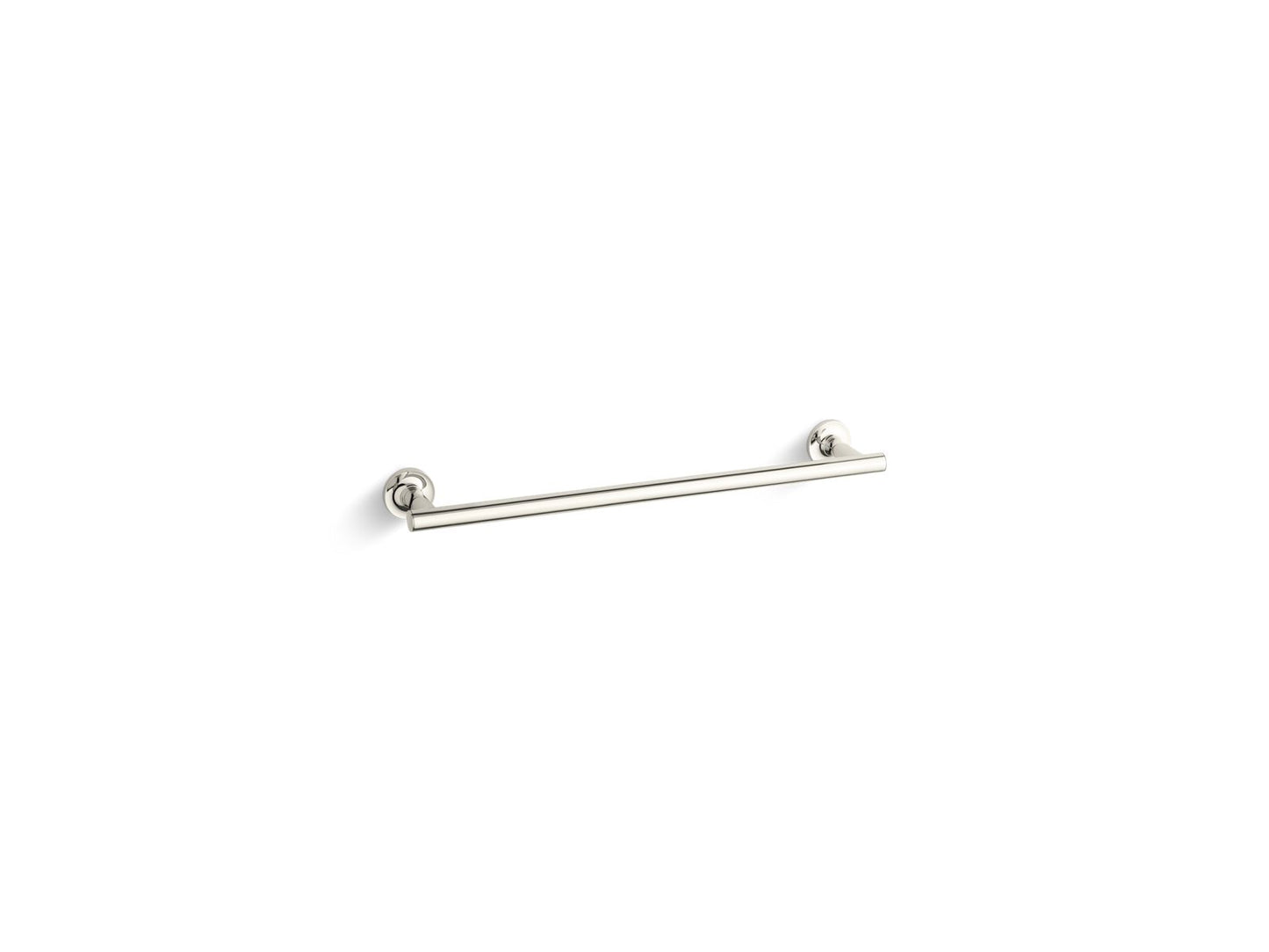 KOHLER K-14435-SN Purist 18" Towel Bar In Vibrant Polished Nickel