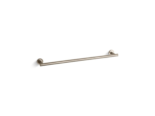 KOHLER K-14436-BV Purist 24" Towel Bar In Vibrant Brushed Bronze