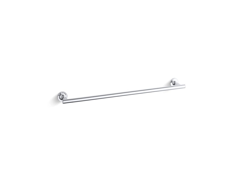 KOHLER K-14436-BL Purist 24" Towel Bar - Matte Black