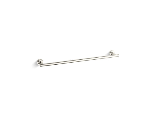 KOHLER K-14436-SN Purist 24" Towel Bar In Vibrant Polished Nickel