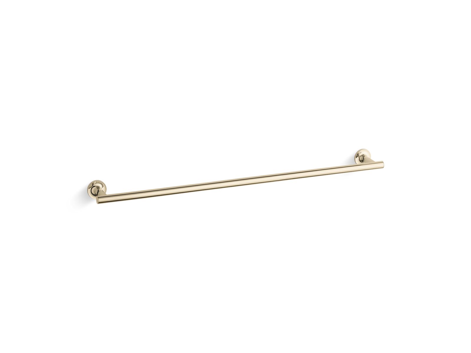 KOHLER K-14437-AF Purist 30" towel bar - Vibrant French Gold