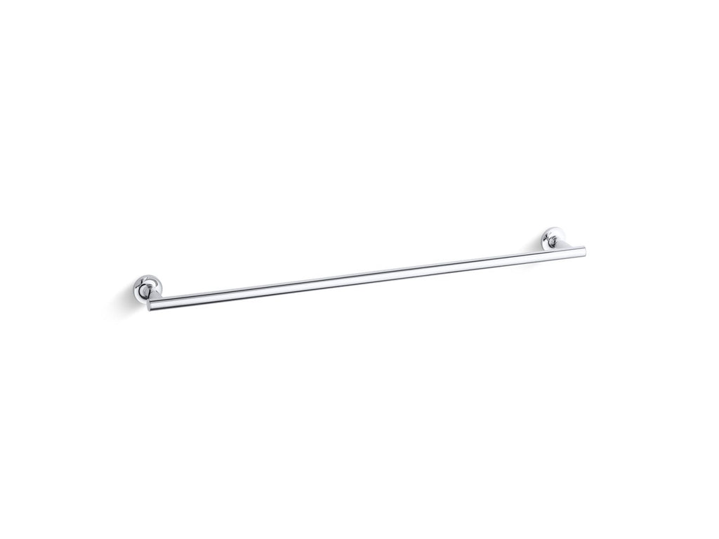 KOHLER K-14437-BL Purist 30" Towel Bar - Matte Black
