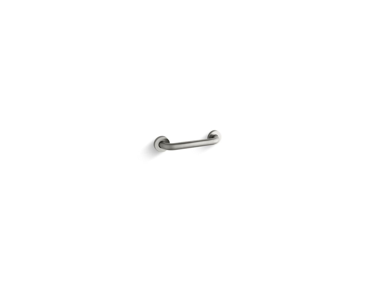 KOHLER K-14560-BS Contemporary 12" Grab Bar - Brushed Stainless
