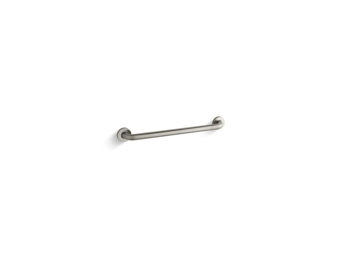 KOHLER K-14561-BN Contemporary 18" Grab Bar - Vibrant Brushed Nickel