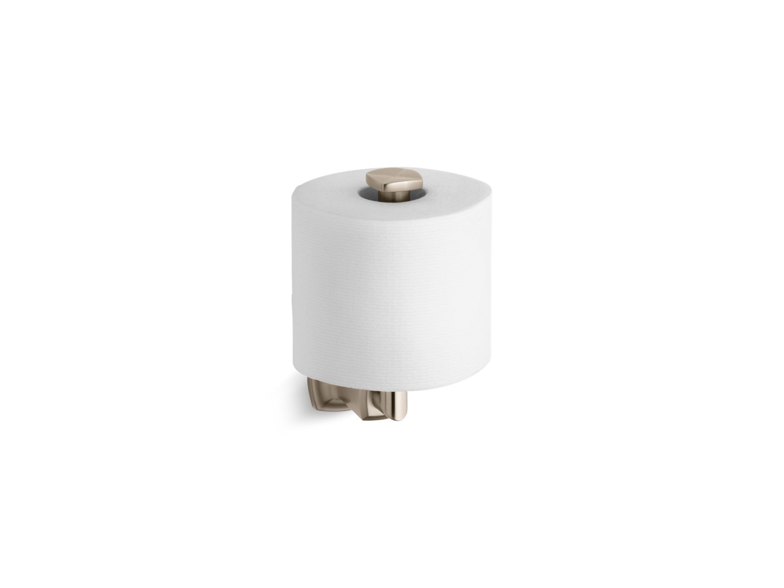KOHLER K-16255-BV Margaux Vertical Toilet Paper Holder In Vibrant Brushed Bronze