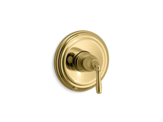 KOHLER K-TS397-4-PB Devonshire Rite-Temp Valve Trim In Vibrant Polished Brass