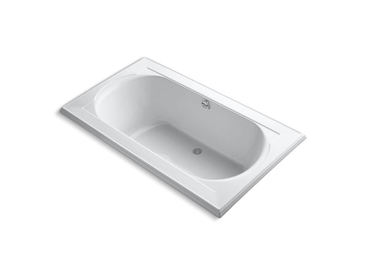 KOHLER K-1417-W1-0 Memoirs 72" X 42" Drop-In Bath With Bask Heated Surface In White