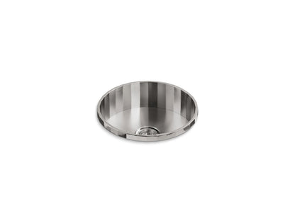 KOHLER K-3674-NA Brinx 18-3/4" top-mount single-bowl bar sink - Stainless Steel