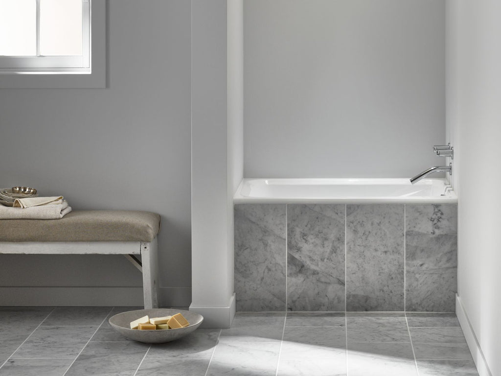 KOHLER K-1490-X-0 Greek 48" X 32" Drop-In Bath - White