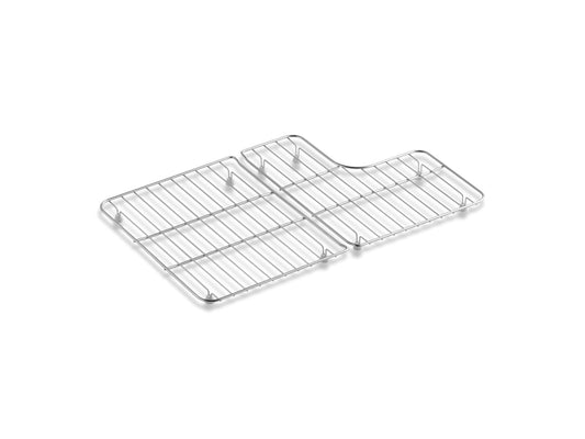 KOHLER K-6638-ST Whitehaven Sink Racks For 30" Whitehaven Kitchen Sink In Stainless Steel