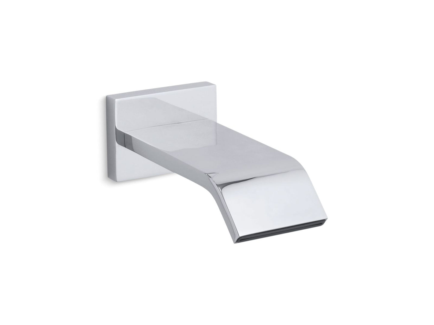 KOHLER K-14676-CP Loure Wall-Mount Bath Spout In Polished Chrome