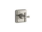 KOHLER K-T13175-3A-BN Pinstripe Pure Mastershower Transfer Valve Trim Cross Handle - Vibrant Brushed Nickel