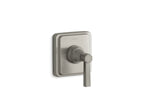 KOHLER K-T13175-4A-BN Pinstripe Pure Mastershower Transfer Valve Trim Lever Handle - Vibrant Brushed Nickel