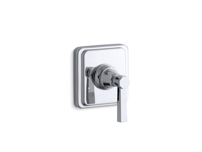 KOHLER K-T13175-4A-CP Pinstripe Pure MasterShower transfer valve trim lever handle - Polished Chrome