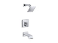 KOHLER K-T14664-4-CP Loure Rite-Temp Bath And Shower Trim Kit With Push-Button Diverter, 2.5 Gpm - Polished Chrome