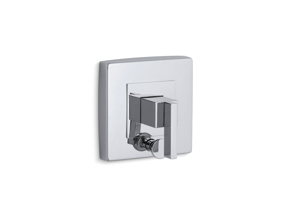 KOHLER K-T14668-4-SN Loure Rite-Temp Valve Trim With Push-Button Diverter - Vibrant Polished Nickel