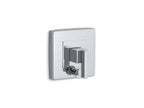 KOHLER K-T14668-4-CP Loure Rite-Temp Valve Trim With Push-Button Diverter - Polished Chrome