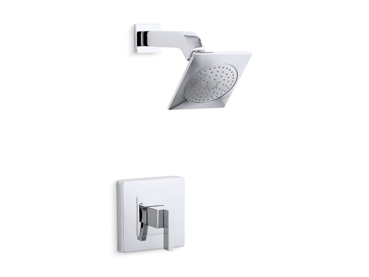 KOHLER K-TS14670-4-CP Loure Rite-Temp Shower Trim Kit, 2.5 Gpm In Polished Chrome