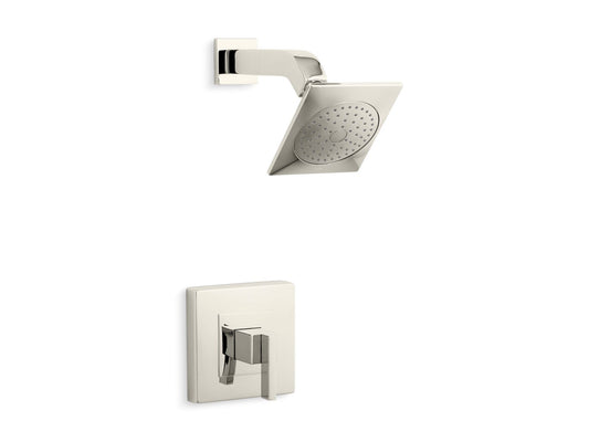 KOHLER K-TS14670-4-SN Loure Rite-Temp Shower Trim Kit, 2.5 Gpm In Vibrant Polished Nickel