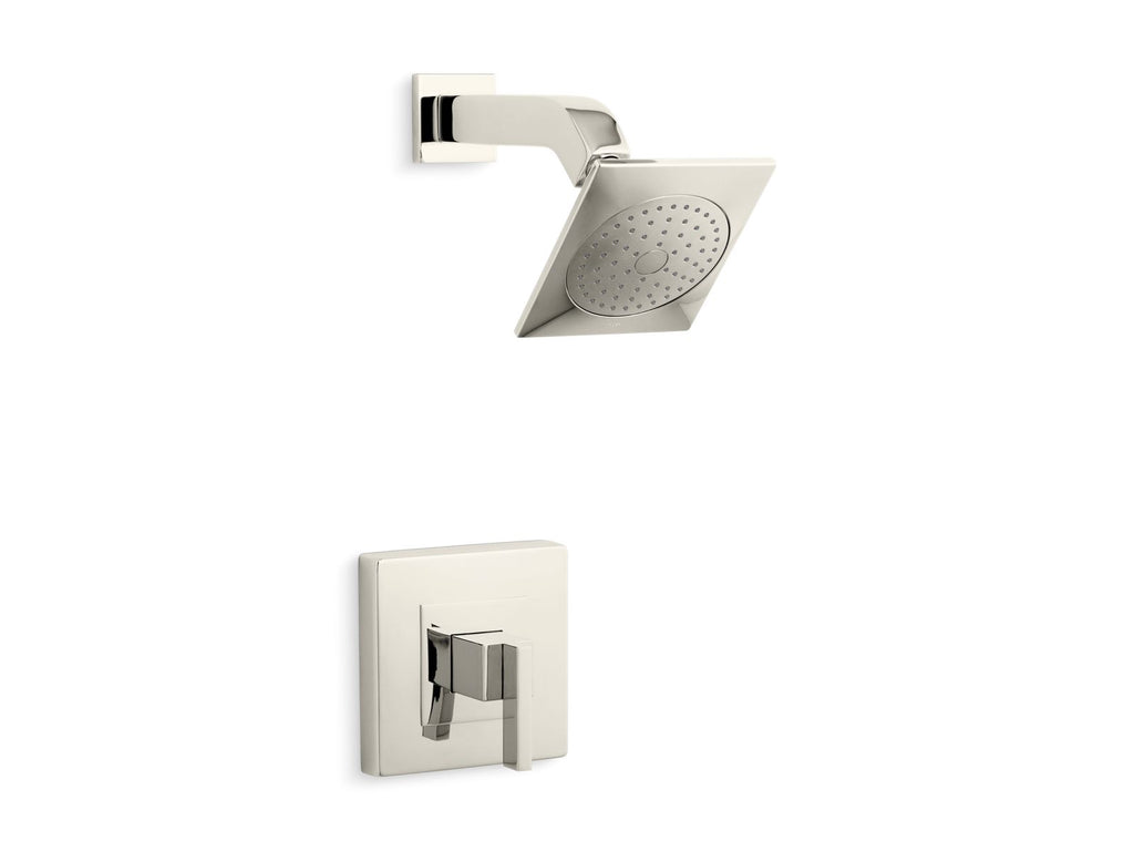KOHLER K-TS14670-4-SN Loure Rite-Temp Shower Trim Kit, 2.5 Gpm - Vibrant Polished Nickel