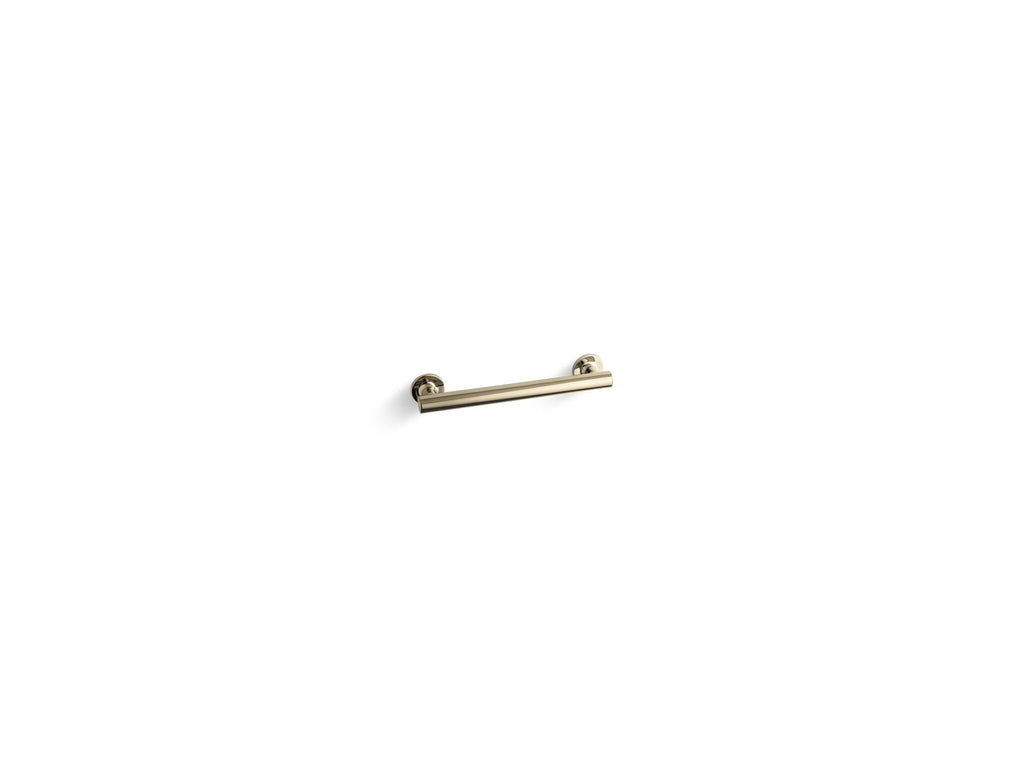 KOHLER K-11891-AF Purist 12" Grab Bar - Vibrant French Gold