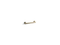 KOHLER K-11891-AF Purist 12" Grab Bar - Vibrant French Gold