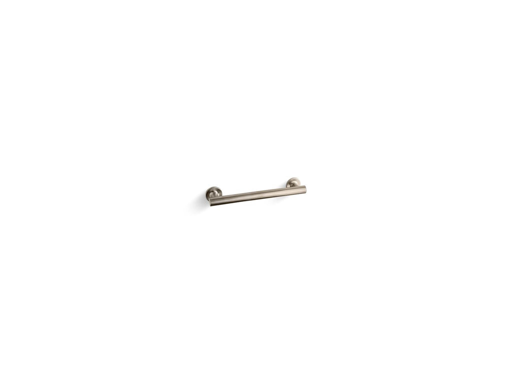 KOHLER K-11891-BV Purist 12" Grab Bar - Vibrant Brushed Bronze