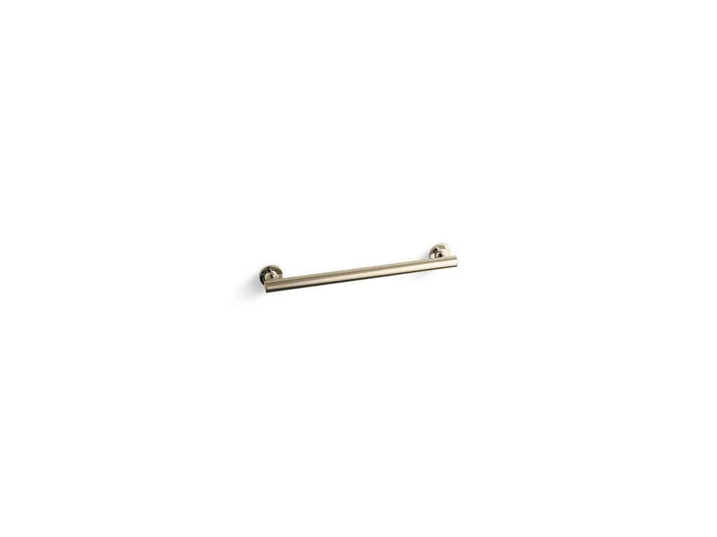 KOHLER K-11892-AF Purist 18" Grab Bar - Vibrant French Gold