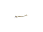 KOHLER K-11892-AF Purist 18" Grab Bar - Vibrant French Gold