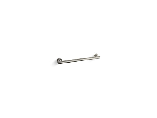 KOHLER K-11892-BN Purist 18" Grab Bar In Vibrant Brushed Nickel