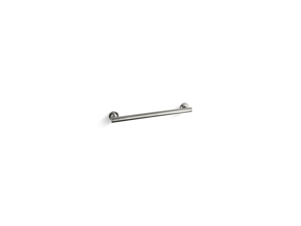 KOHLER K-11892-BS Purist 18" Grab Bar - Brushed Stainless