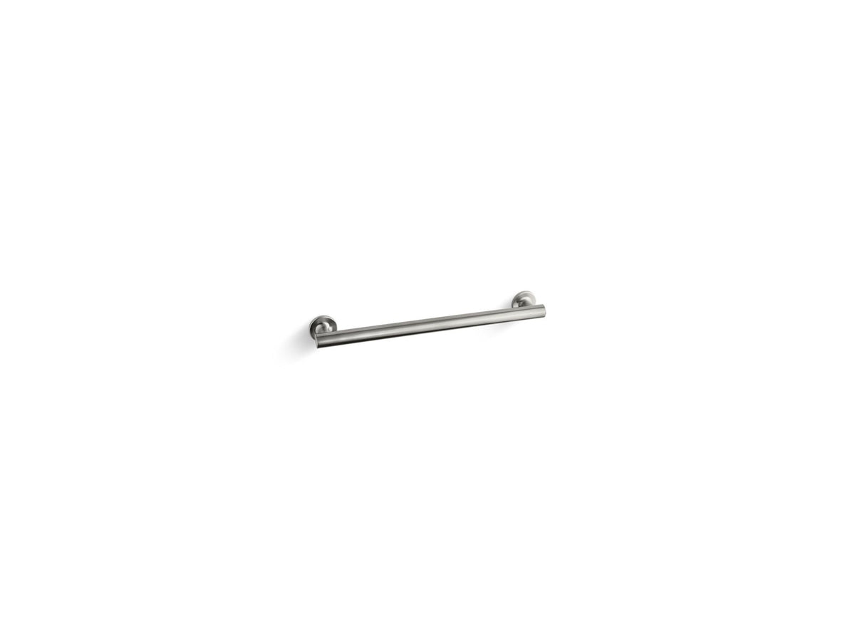 KOHLER K-11892-BS Purist 18" Grab Bar - Brushed Stainless