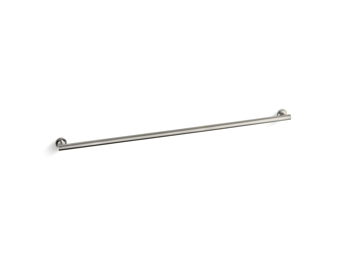 KOHLER K-11897-BN Purist 48" Grab Bar - Vibrant Brushed Nickel