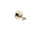 KOHLER K-975-AF Stillness Adjustable Wall-Mount Holder - Vibrant French Gold