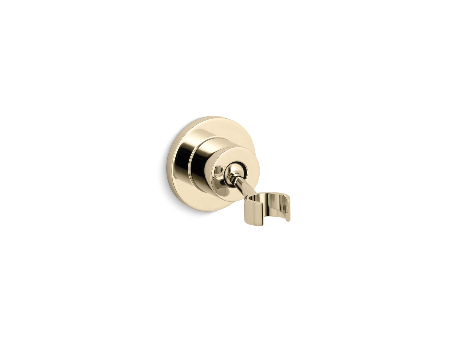 KOHLER K-975-AF Stillness Adjustable wall-mount holder - Vibrant French Gold