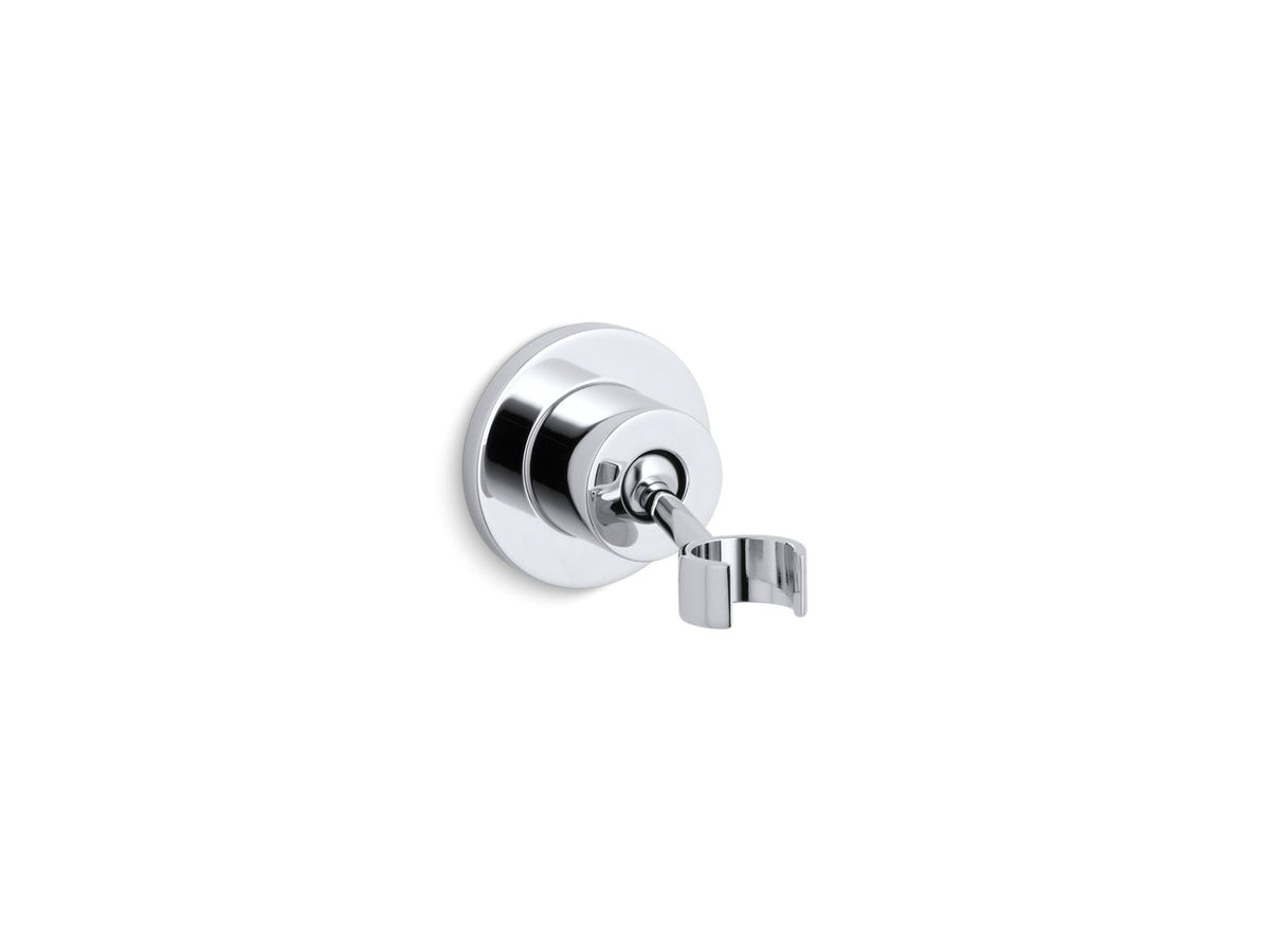 KOHLER K-975-2MB Stillness Adjustable Wall-Mount Holder - Vibrant Brushed Moderne Brass