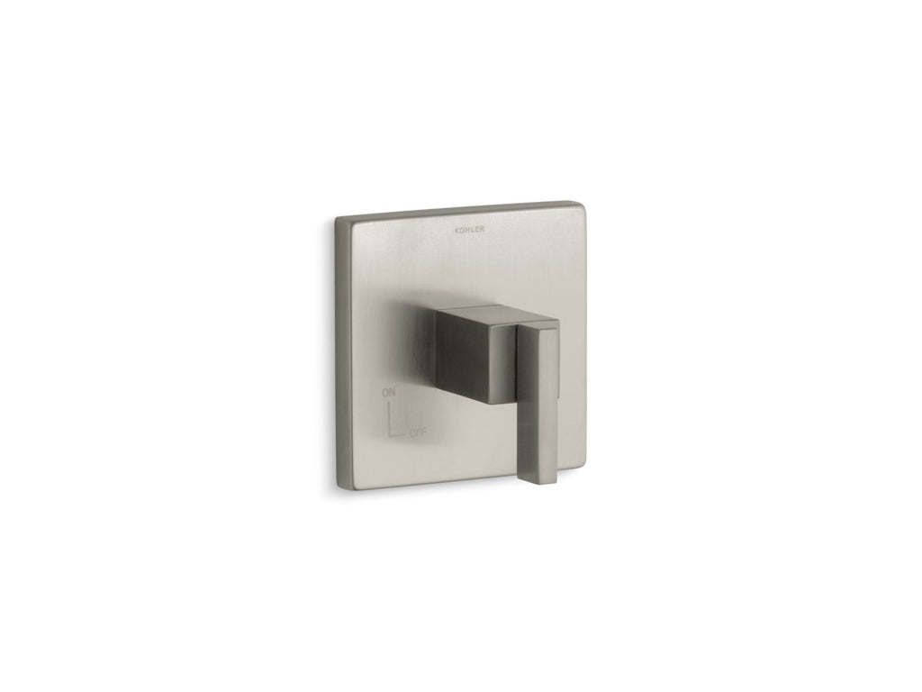 KOHLER K-T14674-4-BN Loure Mastershower Volume Control Valve Trim - Vibrant Brushed Nickel
