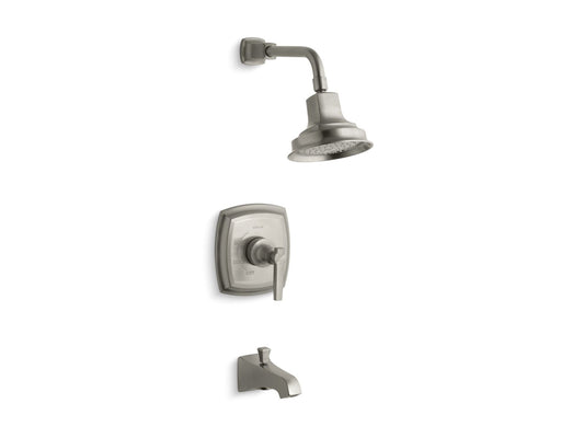 KOHLER K-TS16225-4-BN Margaux Rite-Temp Bath And Shower Trim Kit, 2.5 Gpm In Vibrant Brushed Nickel